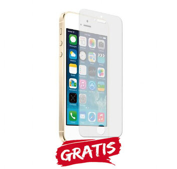 Gratis screen protector bij aankoop iPhone 5S of SE