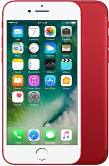 iPhone 7 128GB rood (4-core 2,4Ghz) (IOS 15+) 4,7&quot; (1334X750) simlockvrij + garantie