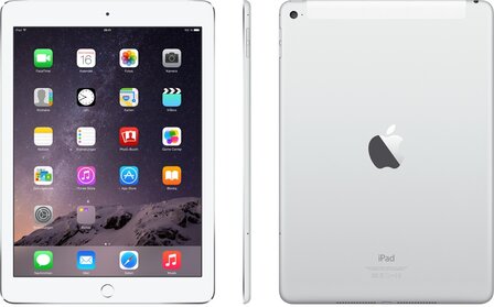 (actie + gratis cadeau) Apple iPad 9.7&quot; Air 2 64GB 1.5Ghz (2048x1536) WiFi (4G) wit zilver + garantie