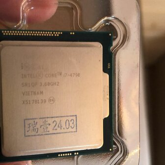 marktplaats actie Intel processor i7 4790 8MB 3.6Ghz socket 1150