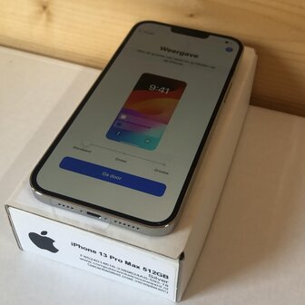 Apple iPhone 13 Pro Max Zilver 512GB + Garantie