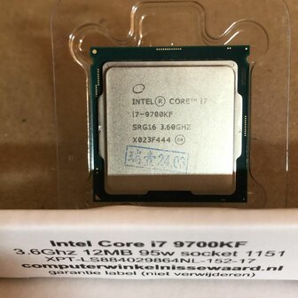 intel i7 9700kf