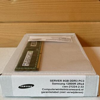 Samsung server geheugen 8GB DDR3 PC3L 12800R DIMM (Samsung)