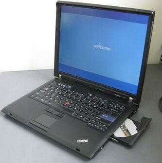 Knutselproject (strepen beeldscherm) Lenovo laptop R60 (geen garantie)