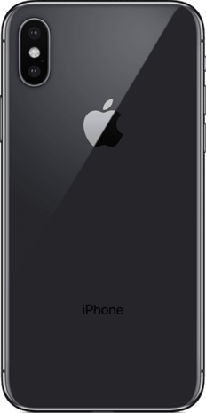 Apple iPhone 10 (X) 256GB zwart space grey black simlockvrij + garantie