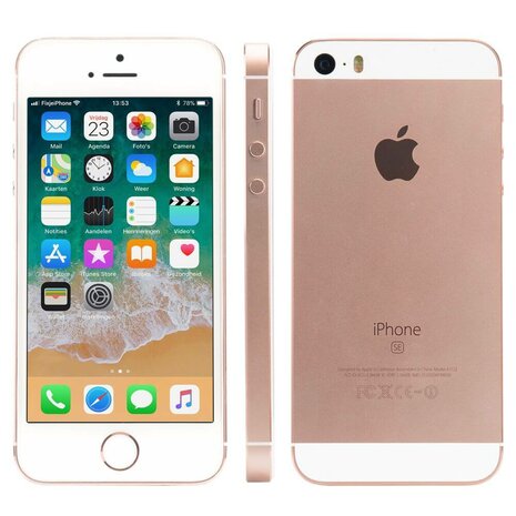 Apple iPhone SE 64GB simlockvrij rose goud + garantie