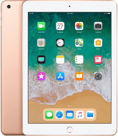 ipad 6  2018 goud 128gb