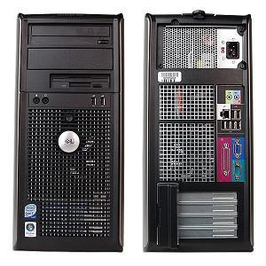 Windows XP Pro PC Dell OptiPlex 755 MT 2/4GB hdd/ssd (Parallel + seriële poort) + garantie