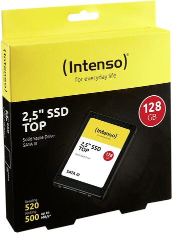 Voordeelbundel (10+ prijs) A-merk 128GB SSD (supersnelle harddisk) SATA