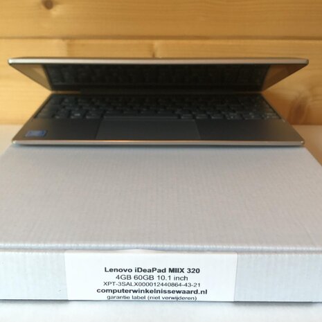 Lenovo IdeaPad 320 (10ICR) tablet/laptop x5-Z8350 4GB 60GB SSD 10.1 inch + Garantie