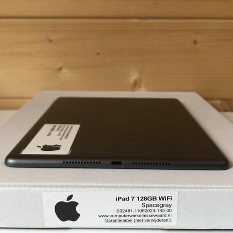 apple ipad 7 128gb zwart