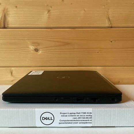 project laptop Dell latitude 7390 Core i5-8e Gen (geen garantie)