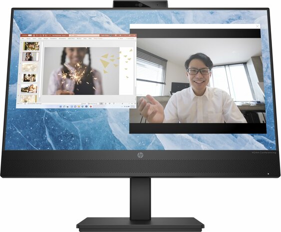 Magazijn opruiming! HP 24" M24M 23.8" Full HD USB-C Conferencing Monitor + garantie