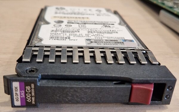 HP 600GB 10K 6G SAS schijf (HP SPARE: 581311-001) 2