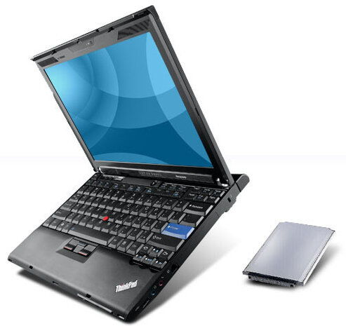 Windows XP laptop Lenovo 12.1 inch Thinkpad X200 2GB 320GB