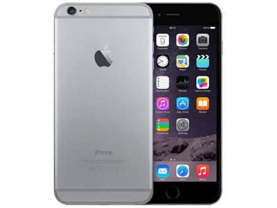 Apple iPhone 6S Plus 64GB zwart (ios 15+) (2-core 1,84Ghz) 5,5" (1920x1080) simlockvrij + garantie