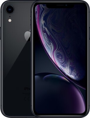 Apple iPhone 10 (XR) 256GB zwart (6-core 2,49Ghz) (ios 15+) 6,1" (1792x828) simlockvrij + garantie