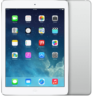 iPad Air 9.7" 64GB wit zilver WiFi (4G) IOS 12 + garantie