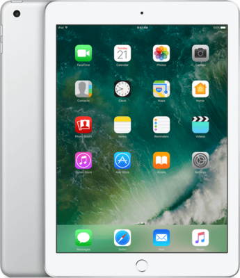 Apple iPad 5 wit 128GB 9.7" Wifi (4G) + garantie