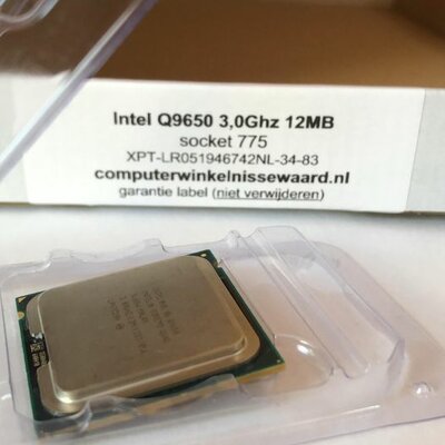 Opruiming Intel Q9650 3,0Ghz 12MB FSB1333 Socket 775