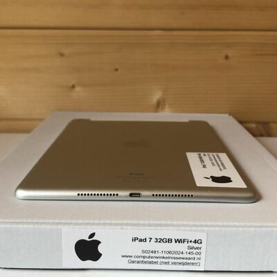 Apple iPad 7 zwart 32GB 10.2" WiFi (4G) + garantie