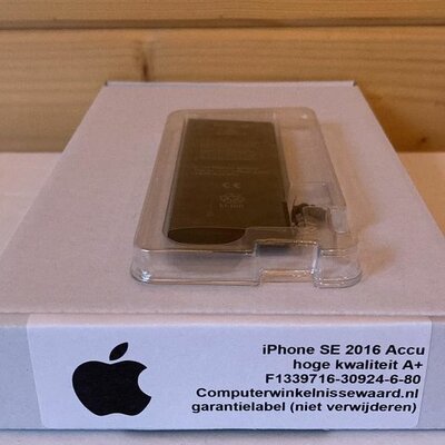 Nieuwe hoge kwaliteit Accu + montage kit voor de iPhone SE