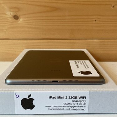 Apple iPad Mini 2 zwart 32GB 7,9" WiFi (4G) + garantie