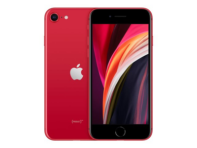 nieuwstaat Apple iPhone SE 2020 128GB Rood + 12 maanden garantie