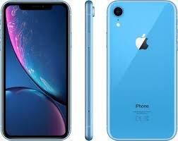 nieuwstaat Apple iPhone 10 XR 256GB blauw + nieuwe accu 100% + 12 maanden garantie